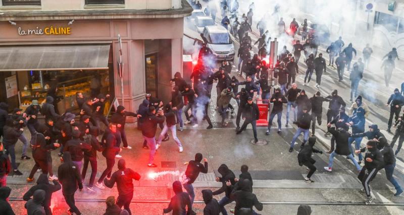  - Brest - Lorient : des bagarres entre supporters des deux équipes ont éclaté à quelques heures du coup d'envoi