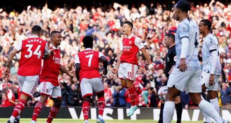  - Arsenal mène à la pause contre Liverpool (2-1)