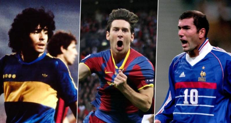  - GOAT : les 10 meilleurs joueurs de l'histoire selon le magazine FourFourTwo