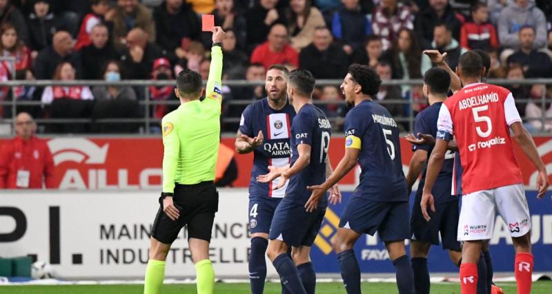  - PSG : aucune insulte retenue contre Sergio Ramos par l'arbitre du match contre Reims