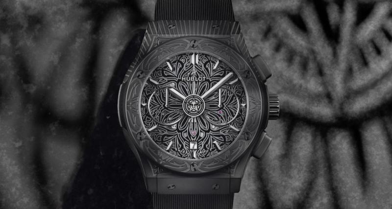  - Shepard Fairey en mode All Black avec Hublot