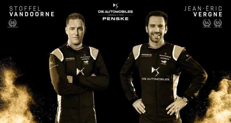  - Vergne et Vandoorne équipiers chez DS Penske