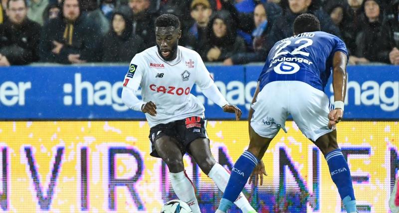  - Strasbourg - Lille : Nyamsi déplore le "manque d’agressivité et de technique"