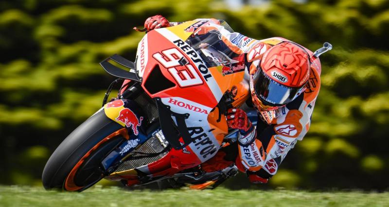  - GP d’Australie de MotoGP : la réaction de Marc Marquez après son podium