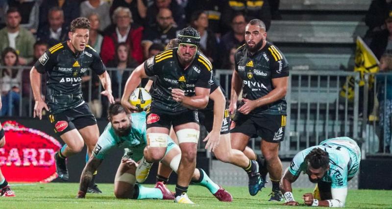  - Rugby : La Rochelle s'impose avec le bonus contre Toulon, et s'empare de la deuxième place