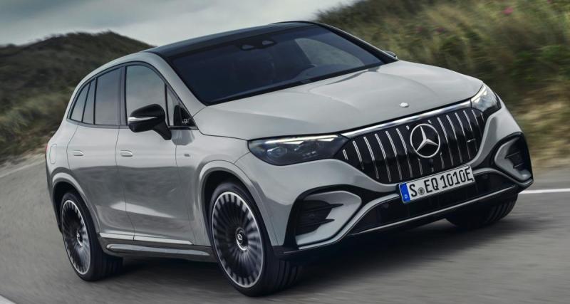  - Mercedes-AMG EQE (2022) : le premier SUV électrique d’AMG accélère aussi fort qu’une supercar