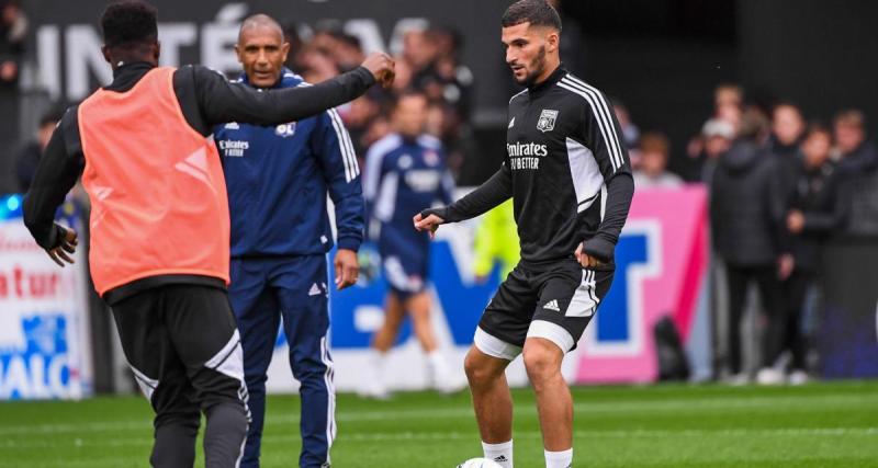  - Stade Rennais - OL : Aouar juge son retour dans le onze et donne le ton pour la méthode Blanc