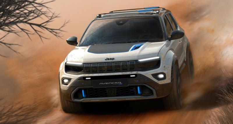  - Jeep Avenger 4xe Concept : la version 4×4 électrique révélée au Mondial