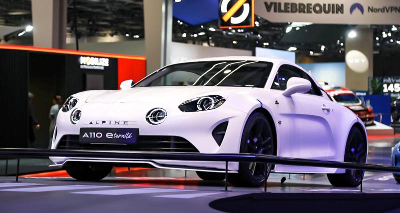  - L’Alpine A110 E-Ternité est exposée au Mondial de l’Auto 2022, nos photos du coupé 100% électrique