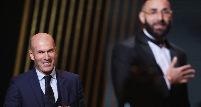  - Ballon d'Or : le superbe hommage de Zidane à Benzema 