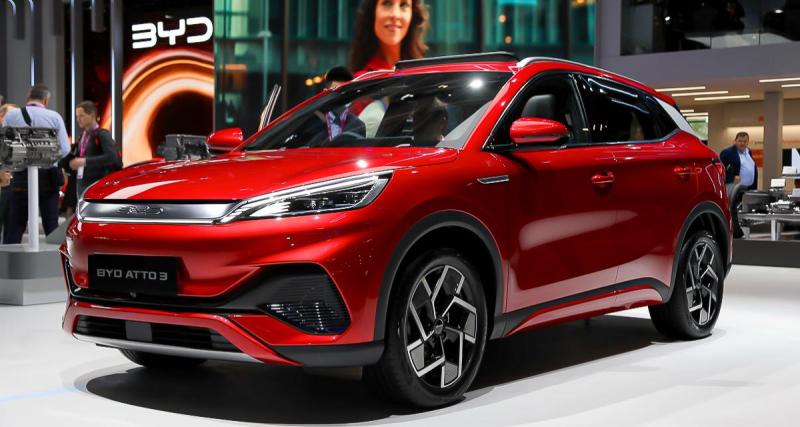  - Le BYD Atto 3 se montre au public lors du Mondial de l’Auto 2022, nos photos du SUV électrique familial