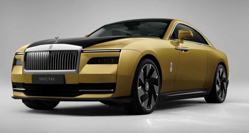  - 3 tonnes pour la Rolls Royce Spectre 100% électrique