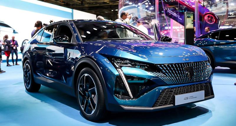  - La Peugeot 408 fait sensation au Mondial de l’Auto, nos photos de cette star du salon