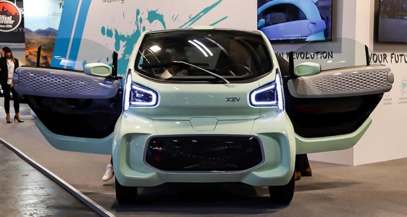  - La petite XEV Yoyo tente une opération séduction au Mondial de l’Auto, nos photos du quadricycle électrique