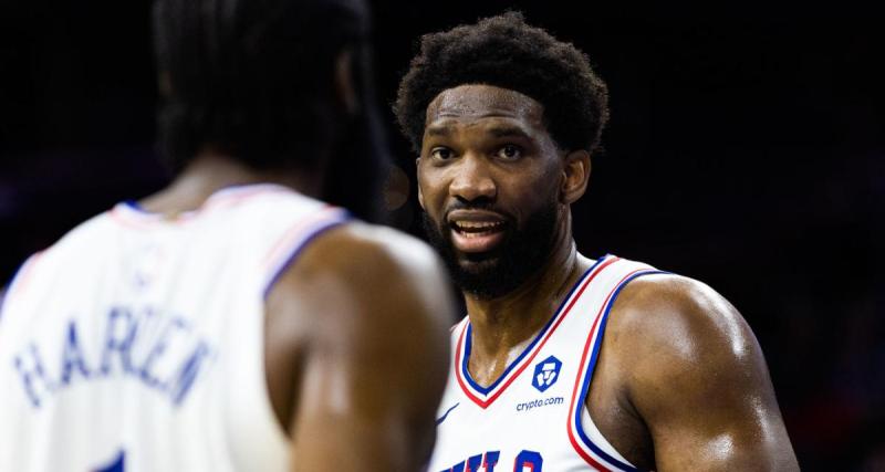  - NBA : Joel Embiid se chauffe fort avec Marcus Smart lors de Celtics - Sixers 