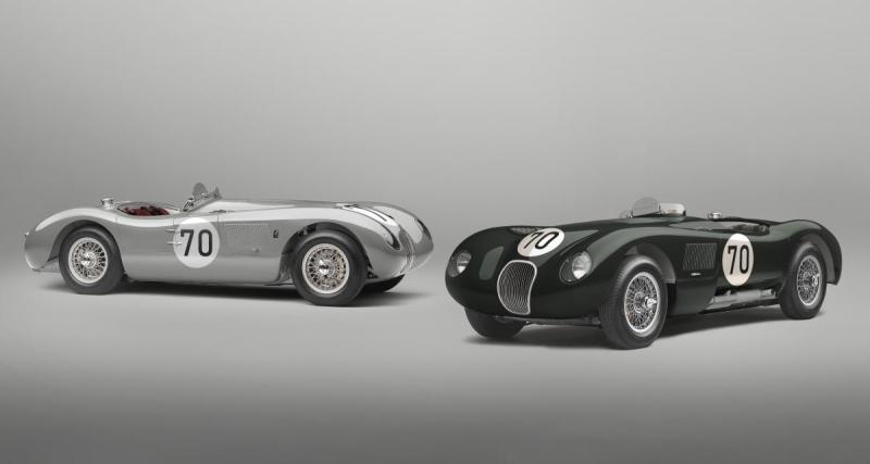  - Jaguar Type C Continuation 70-Edition (2022) : deux versions en hommage à la victoire au Mans de 1953