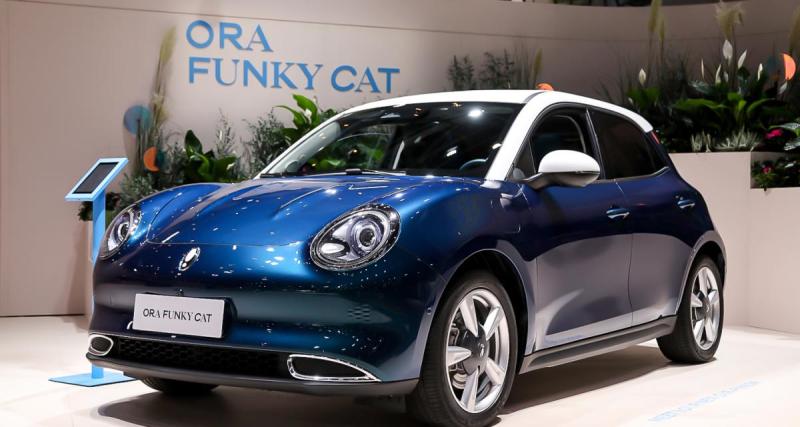  - L’Ora Funky Cat fait une apparition au Mondial de l’Auto 2022, nos photos de la citadine électrique chinoise