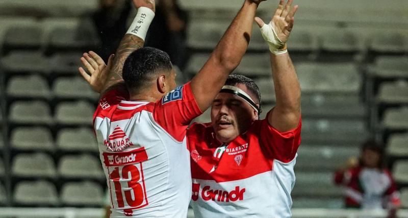  - Rugby : Au terme d'un match fou, Biarritz s'impose avec le bonus face à Colomiers