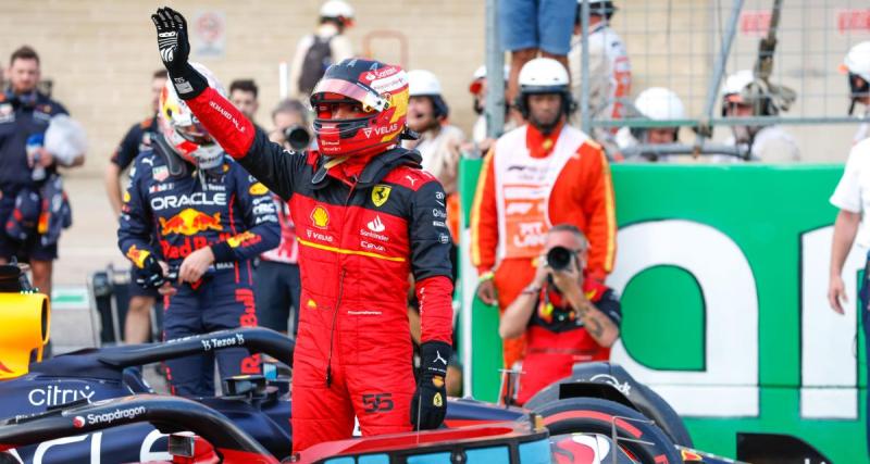  - La pole pour Sainz, Verstappen P2, Leclerc P12 : la grille de départ