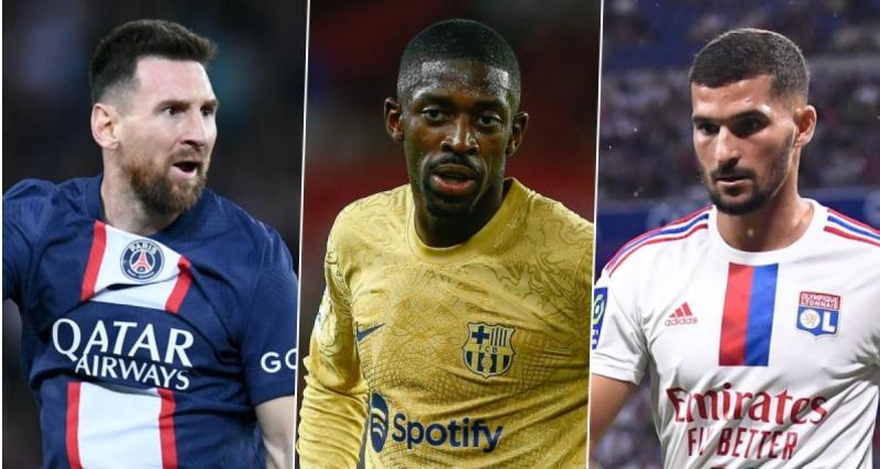  - 🚨 Messi, Dembélé, Aouar... les 10 hommes qui ont marqué le week-end !