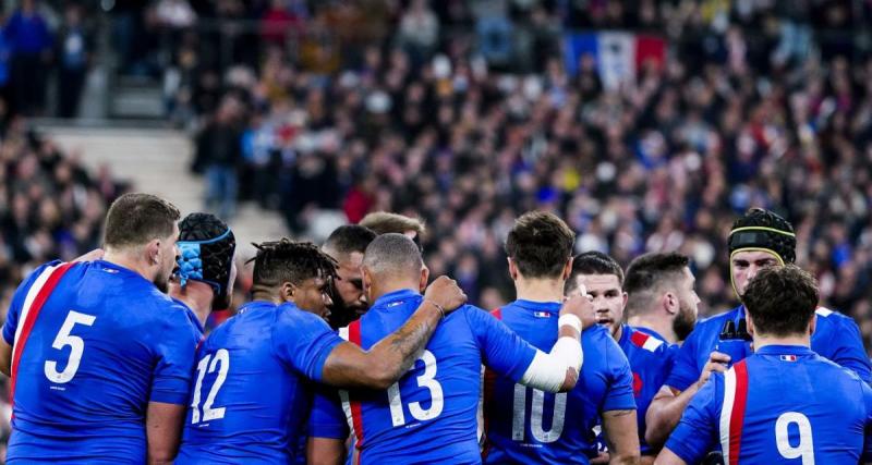  - Rugby : le nouveau maillot du XV de France dévoilé avec Romain Ntamack