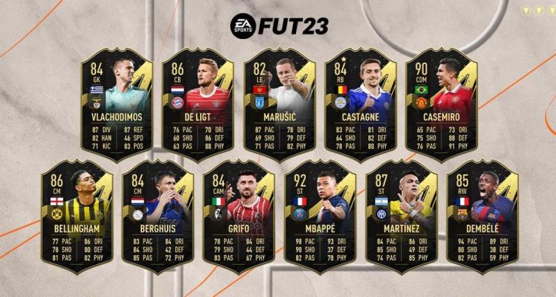  - Mbappé, Dembelé, Griezmann, la TOTW #6 est tombée sur FIFA 23 ! 