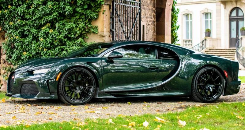  - Personnalisée par son acheteur, cette Bugatti Chiron Super Sport est la 400e Chiron produite