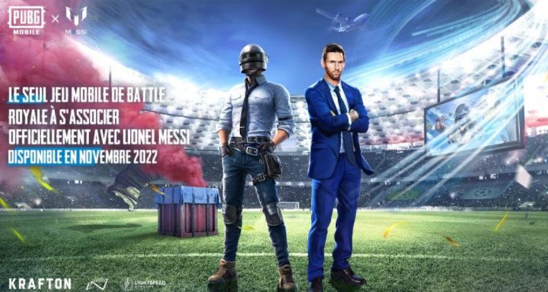  - PUBG Mobile annonce son partenariat avec Lionel Messi