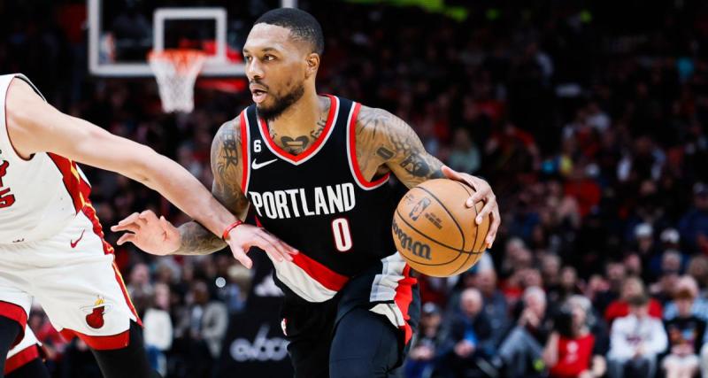  - NBA : une à deux semaines d’absence pour Damian Lillard (Portland)