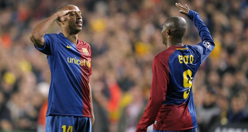  - Le tacle de Samuel Eto'o à Thierry Henry