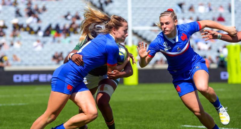  - XV de France Féminin : les Bleues ne font qu'une bouchée de l'Italie et filent en demi-finales