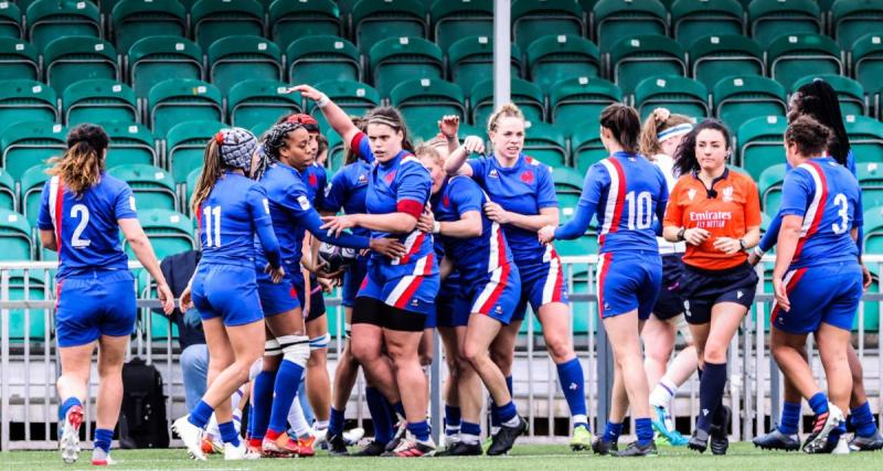  - XV de France Féminin : Gaëlle Hermet sereine et confiante après la victoire face à l'Italie en quart de finale