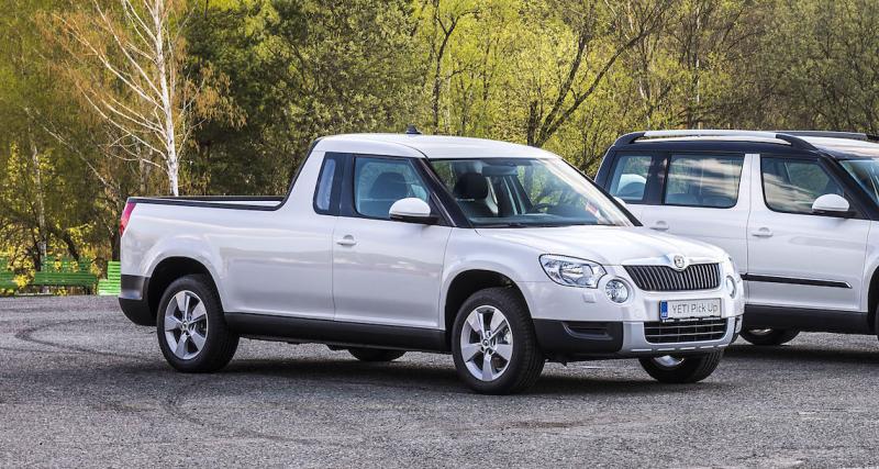  - Skoda Yeti : cette variante pick-up qu’il n’a jamais eu