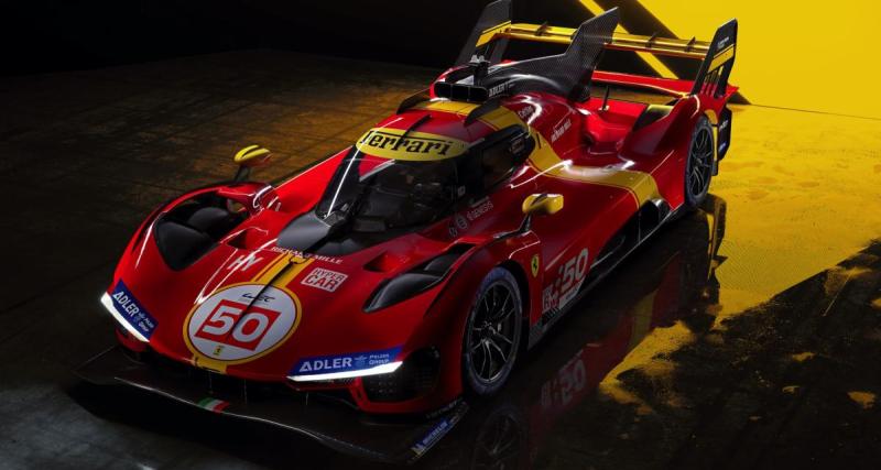  - Ferrari 499P (2022) : l’Hypercar du cheval cabré se dévoile avant de participer aux 24 Heures du Mans 2023