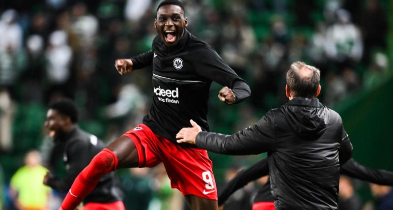  - Équipe de France : la joie de Kolo Muani après son but face au Sporting 