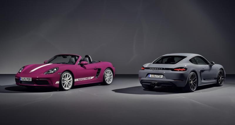  - Porsche 718 Style Edition : série spéciale colorée pour les Boxster et Cayman