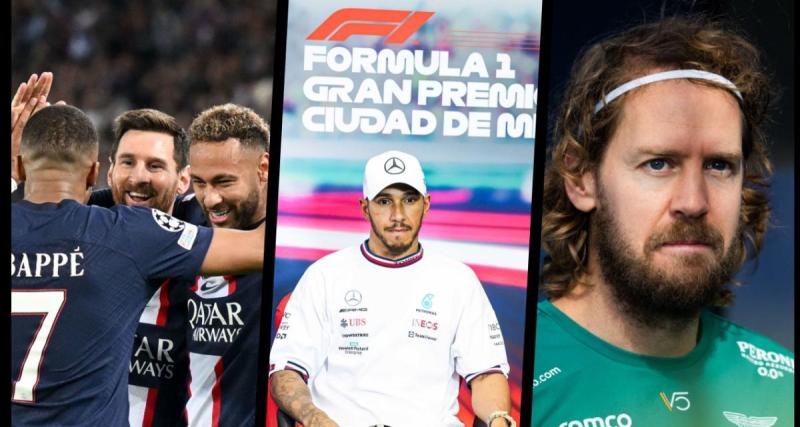  - Un record pour le PSG, le dégoût d'Hamilton, Vettel s'enflamme pour Verstappen... Toutes les infos sports du jour !