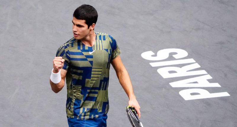  - Paris-Bercy : le n°1 mondial Carlos Alcaraz élimine d’emblée Yoshihito Nishioka