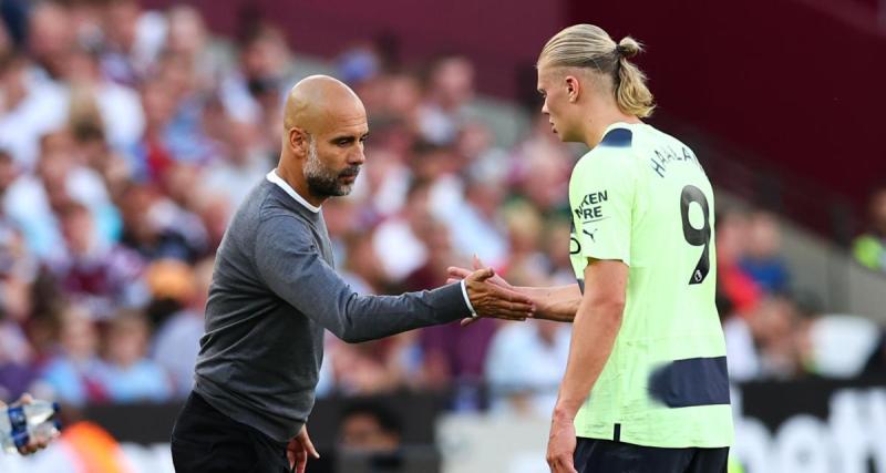  - Manchester City : Guardiola rassure sur l'état de forme de Haaland après sa blessure