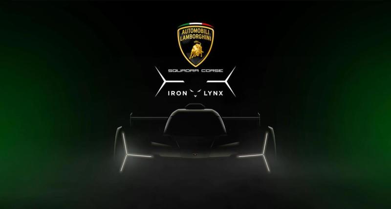  - Iron Lynx avec Lamborghini pour le LMDh