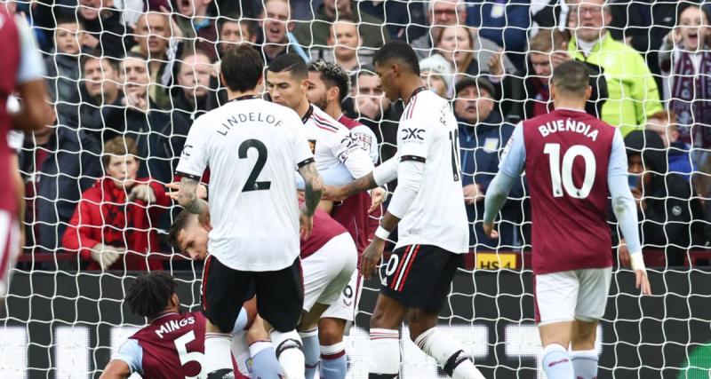  - Manchester United : Cristiano Ronaldo s'est chauffé avec un défenseur d'Aston Villa !