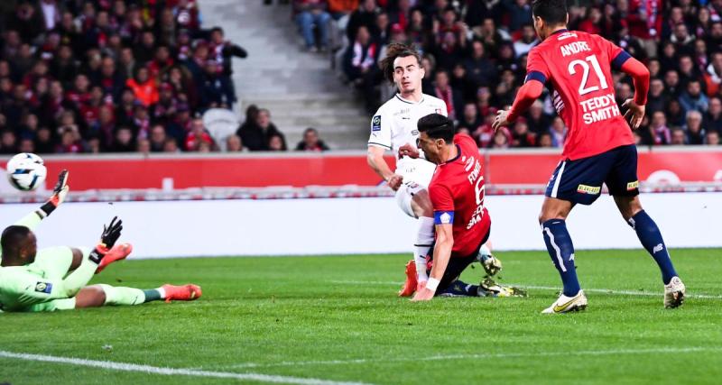  - LOSC - Stade Rennais : boulette de Mandanda, Fonte donne l'avantage à la pause