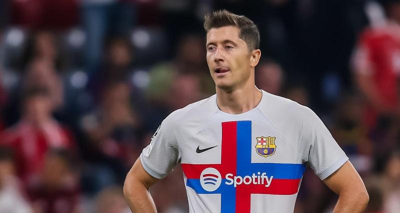  - A la pause, le FC Barcelone est mené à Pampelune et Lewandowski a été expulsé !