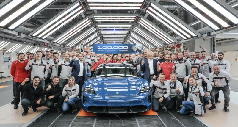  - Porsche Taycan : 100 000 exemplaires et beaucoup de gros rouleurs