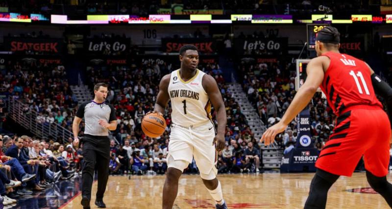  - NBA : quand Zion Williamson claque un dunk totalement fou 