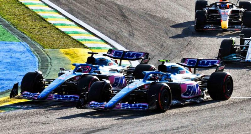  - F1 - GP du Brésil 2022 : l'explication des pilotes Alpine après leurs accrochages 