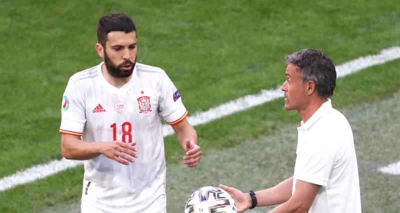  - Espagne : la déclaration d'amour de Jordi Alba à Luis Enrique, "le meilleur du monde"