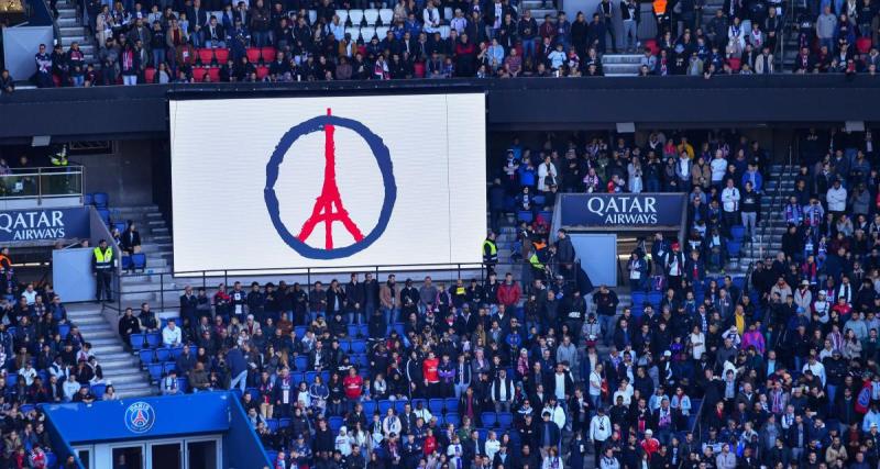  - PSG - Auxerre : l'hommage des Ultras aux victimes des attentats du 13 novembre