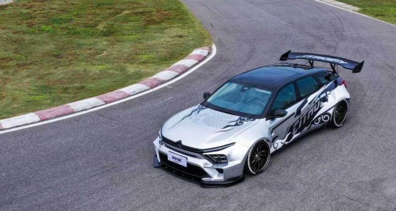  - Citroën C5 X : une version au look DTM présentée en Chine