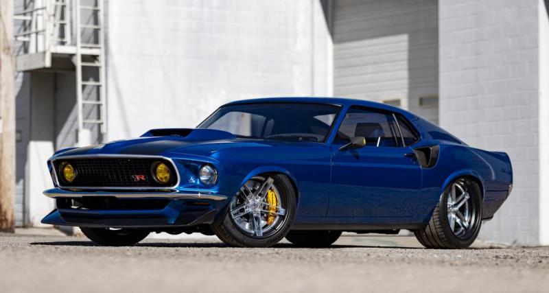  - Ringbrothers Patriarc (2022) : la Ford Mustang Mach 1 se transforme en restomod bling-bling